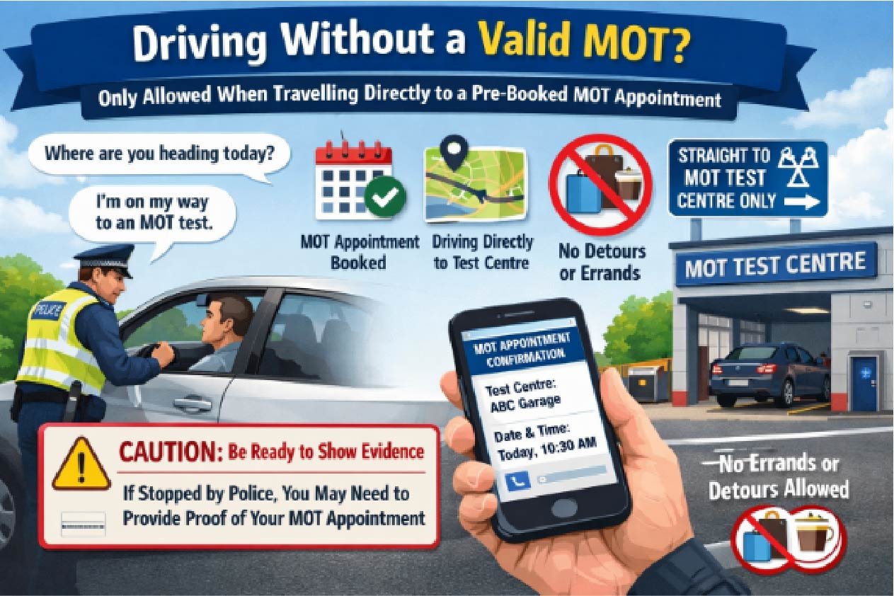Driving Without an MOT: Risks, Penalties, and Legal Consequences