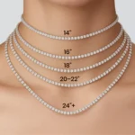 Diamond Tennis Necklaces