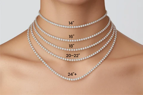 Diamond Tennis Necklaces