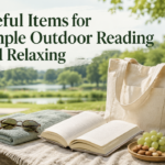 Useful Items for Simple Outdoor Reading and Relaxing